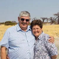 Jannie and Retha de Villiers